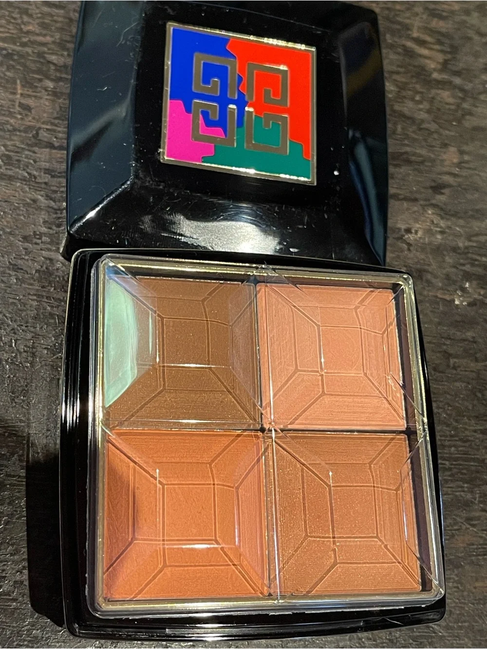 Givenchy sun prism palette unused w plastic cover #1 prisme soleil makeup